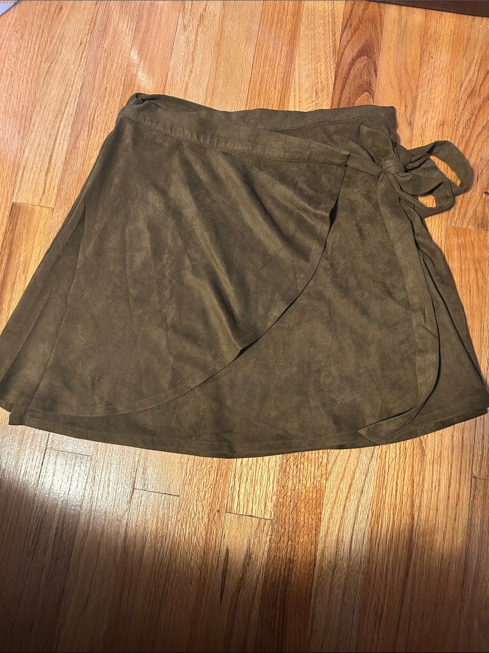 Women's Wrap Skirt in Brown